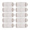 10 pezzi di connettore riduttore dritto PG6-4 bianco 16