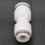 10 pezzi di connettore riduttore dritto PG6-4 bianco 3