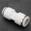 10 pezzi di connettore riduttore dritto PG6-4 bianco 7