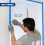 GEEZY GEEZY Door Dust Sheet Cover with Zip Temporary Plastic Barrier for Decorating Projects 5