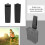 Clip da cintura per action camera A20, 18,0 g, Nero 5