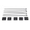200Pcs Nylon Zip Ties High Temperature Resistant 8