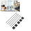 200Pcs Nylon Zip Ties High Temperature Resistant 11