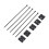 200Pcs Nylon Zip Ties High Temperature Resistant 6