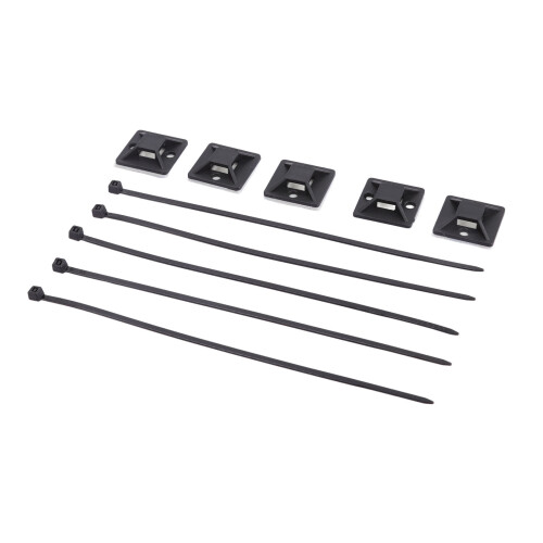 200Pcs Nylon Zip Ties High Temperature Resistant 2
