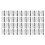 200Pcs Nylon Zip Ties High Temperature Resistant 1