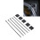 200Pcs Nylon Zip Ties High Temperature Resistant 12
