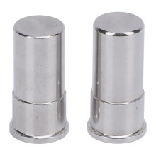 2 pièces de goupilles de pivot de direction en acier inoxydable 304, 0,63 po