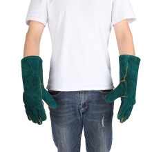Hundehandling Anti-Biss-Handschuhe, Trainingshandschuhe, Kratzfeste Handschuhe für Reptilien, Schlangen (S)