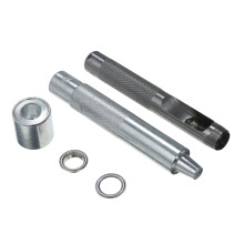 100 ensembles du kit d'œillets argentés de 10 mm (3/8 po) avec outils