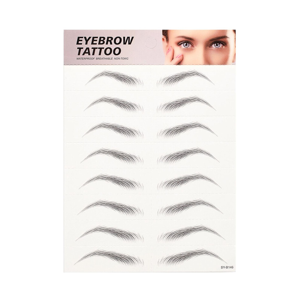 Tattoo Eyebrow Stickers Waterproof Permanent
