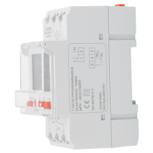 TM928BK 30A 85-265V Minuterie noire à écran LCD rétroéclairé