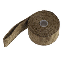Herdplatten-Ofen Feuerfeste Isolationsband 5m Lang, feuerfestes Rohrwickel, Anti-Verbrennungen Ofenabgaskamin-Schutz mit 2 verstellbaren Ha