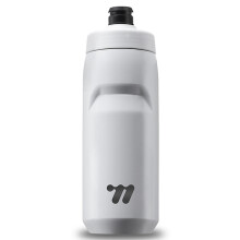 Bouteille isotherme à double bouchon 500 ml 22,5 x 7,5 cm blanc