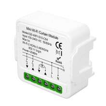 Module de rideau 5 A, 39,2  39,2  18 mm, blanc WiFi 2,4 GHz