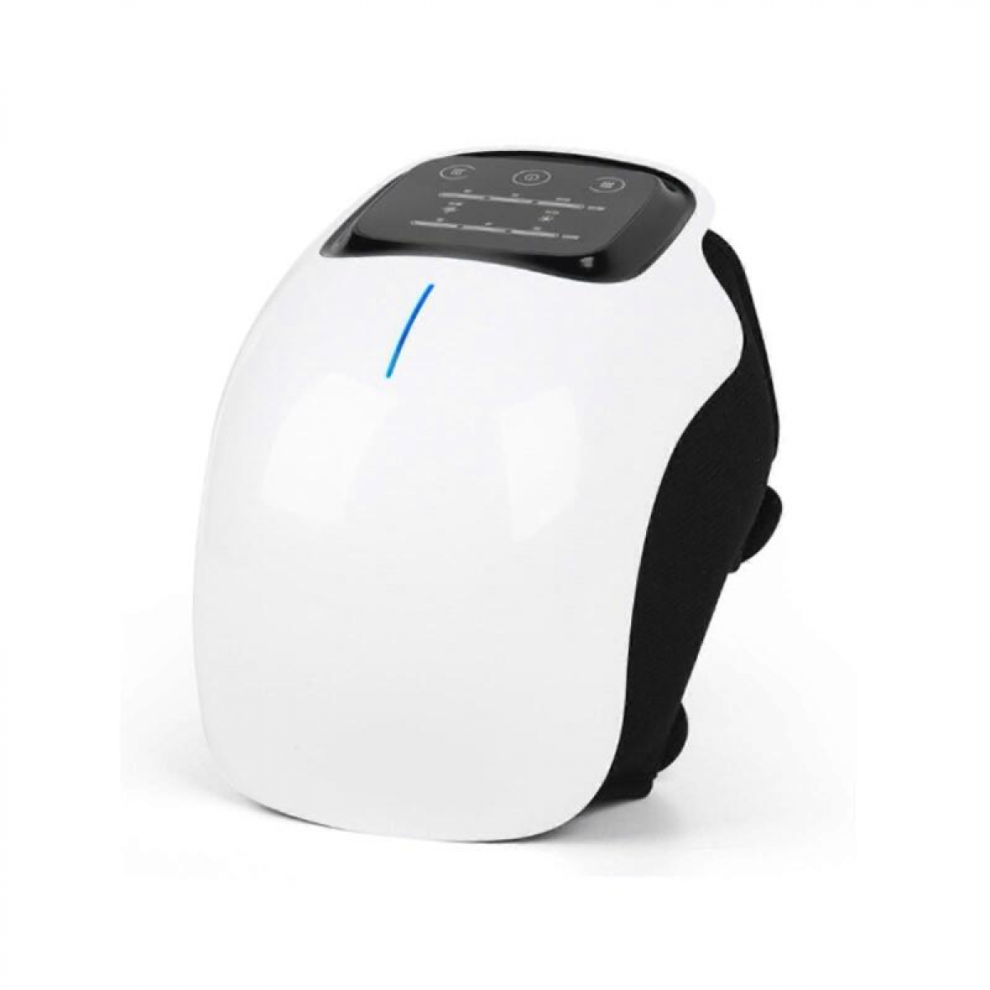 Theramure Theraknee Knee Massager for Pain Relief, Electric Heat Vibration Therapy