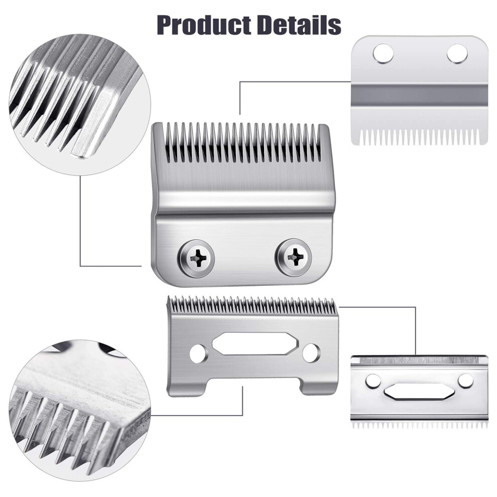 2pcs Hair Clipper Blade Cutter Head Replacement
