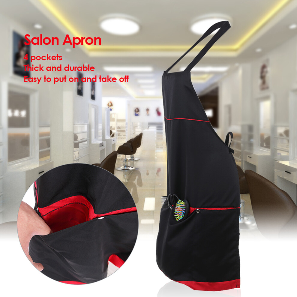 Black Bestauty Salon Apron Hairdressing Cape For Barber