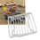 Folding Campfire Grill Stainless Steel Grid Shaped 11
