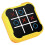 (Yellow) Super Tic-Tac-Toe Mole Attack Educational Toy for Kids Interactive Learning Table Game 1
