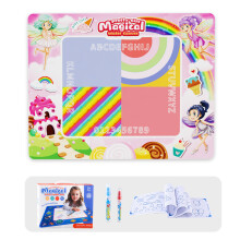 (Style 3) JXH9659B 100x70cm Magic Water Drawing Mat Coloring Doodle Board Children Educational Toy