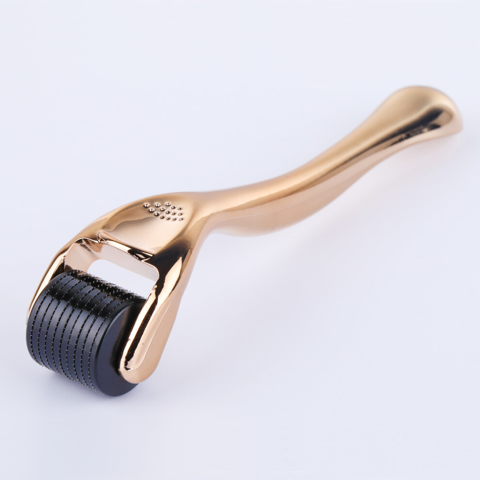 (B) 540 Micro Needles Titanium Microneedle Derma Roller Needle Skin Care for Facial Wrinkles Hair Loss Stretch Marks