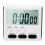 (Black) Magnetic Large LCD Digital Kitchen Timer with Loud Alarm Count Up & Down Clock 24 Hours Kitchen Timer 1