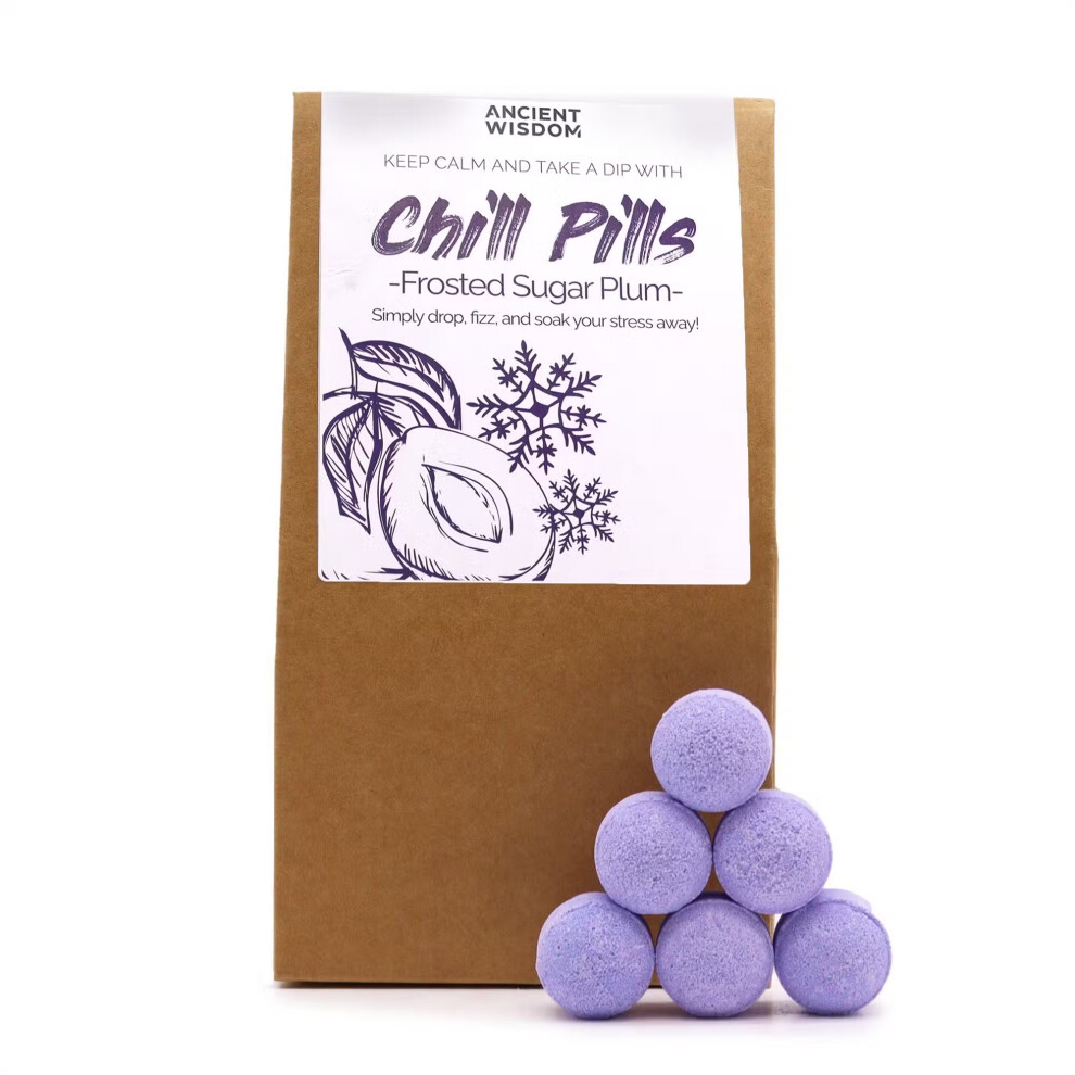 Kdmd Unisex Purple Chill Pills Gift Pack 350G - Frosted Sugar Plum In - Image 2