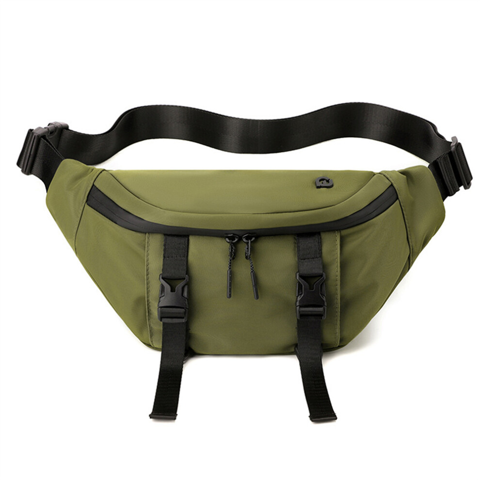 (Army Green) WEPOWER 860 Casual Men Women Chest Bag Waist Pack Nylon Crossbody Bag-image-OPC-PJS5BQX-NEW