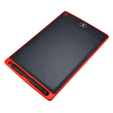 (Red) 8.5inch LCD Handwriting Board Drawing Writing Graffiti Tablet Memo Pad with Stylus Pen