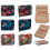 (A) 20 x 16cm USB Flash Drive Storage Pouch 20-Grid U-Disk Zipper Bag 3