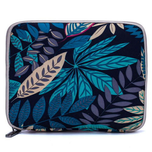 (A) 20 x 16cm USB Flash Drive Storage Pouch 20-Grid U-Disk Zipper Bag 1