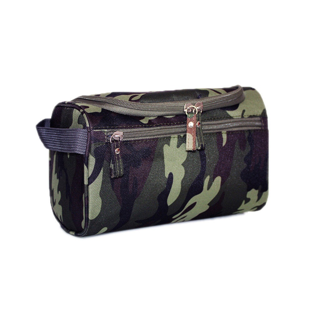 (F) 300D Oxford Cloth Women Makeup Bag Portable Travel Toiletry Cosmetic Storage Bag