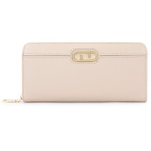 (Apricot) TAILIAN T9612-110 PU Leather Cellphone Clutch Women Zipper Purse PU Leather Long Wallet