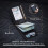 (Plain Texture/Blue) RFID Blocking Microfiber Leather Card Holder Cash Clip Design Men Card Bag Wallet 3