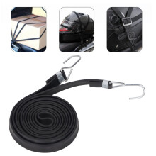 10 pièces sangles élastiques Bungee 2 cm x 3,5 m crochet noir en néoprène