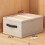 (Beige) 9 Grids Wardrobe Closet Organizer for Clothes Foldable Storage Box 5