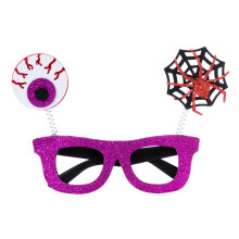(Spider) Halloween Kid's Glasses Plastic+Felt Party Decoration Eyeglasses Eyewears