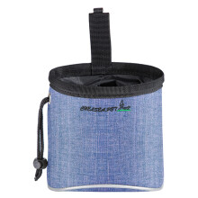 (Blue) LDLC QS-060 Portable Dog Treat Bag Outdoor Dog Treat Pouch for Training Feeding Pet Trainer Waist Bag for Dog Snacks