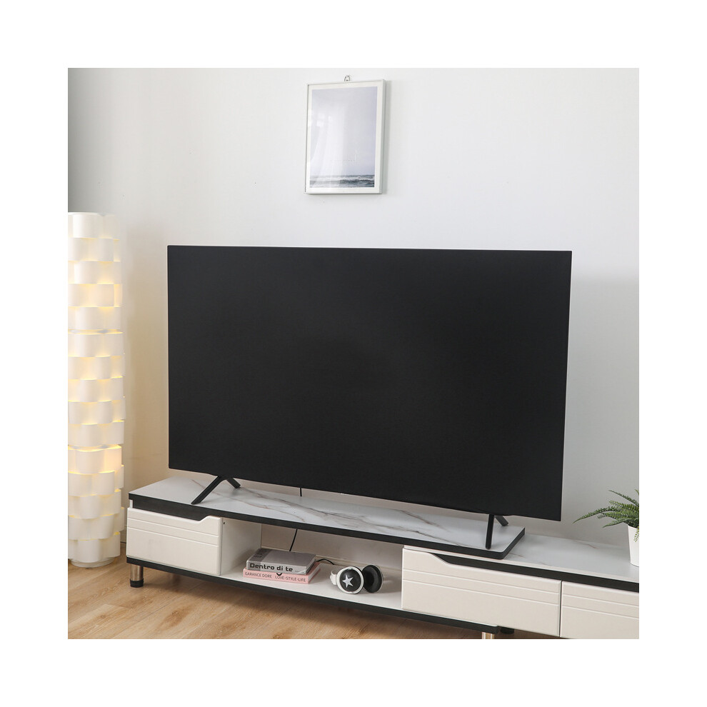 (Black) For 45 - 55 Inch Display Monitor Elastic Dust Cover Tv Screen Protector Sleeve Size S Black 6914272955958