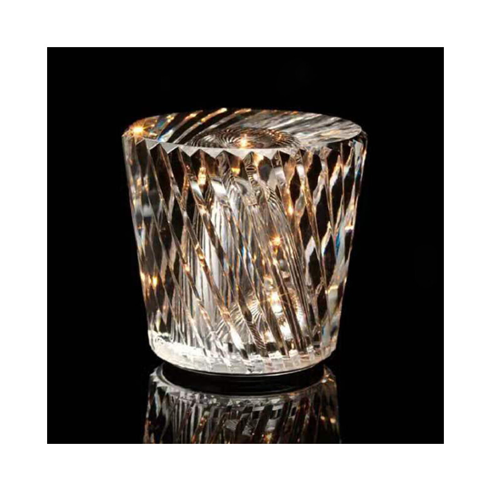 (Style C) Creative Crystal Desk Lamp Rechargeable LED Atmosphere Light for Bar Restaurant Cafe-image-OPC-PJS5ZMV-NEW