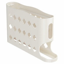 (White) Auto Rolling Egg Holder Refrigerator Door Kitchen 4-Layer 30 Eggs PP Storage Box (BPA-Free,No FDA)