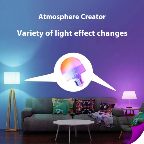 (A) LED Rechargeable Bulb Detachable Base Magnetic Emergency Light 2