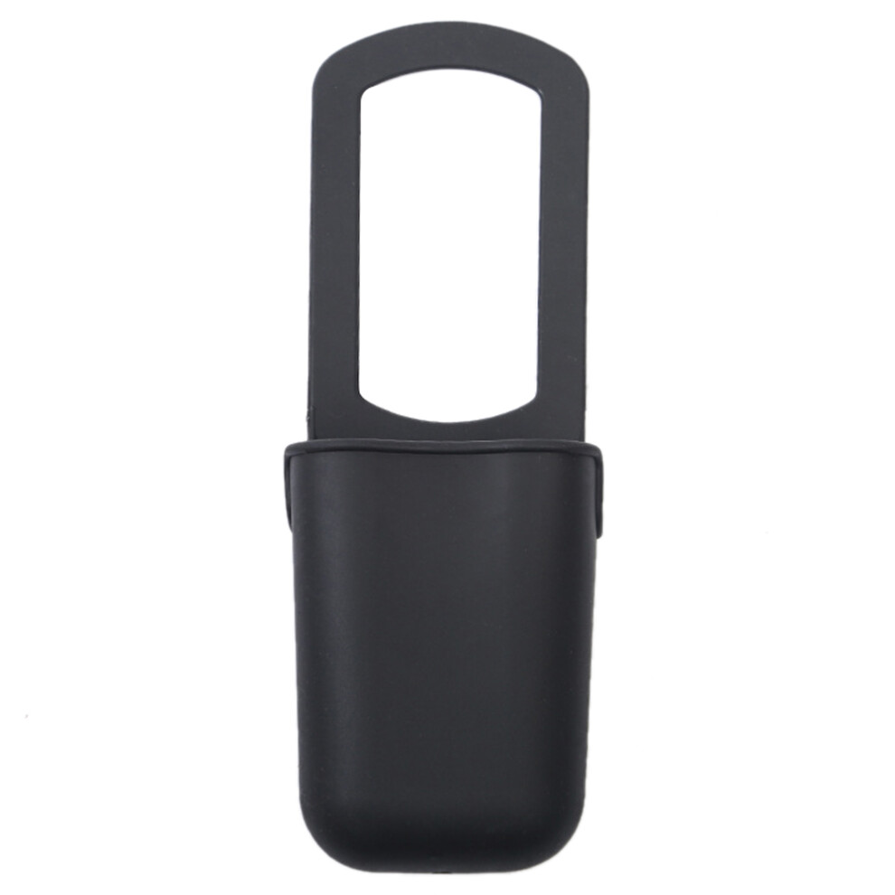 (Black) Multi-Purpose Stroller Bicycle Wheelchair Cup Holder Tpr Foldable Drink Bottle Holder Black