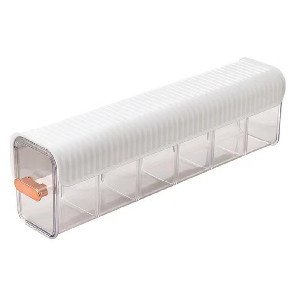 (White) Underwear Wall Mount Drawer Plastic Organizer Bin Self-Adhesive Hanging Storage Box for Socks-image-OPC-PJS67TS-NEW