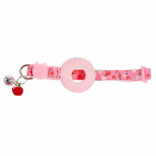 (Apple) For AirTag Locator Silicone Case Fruit Pattern GPS Tracker Adjustable Pet Dog Cat Collar with Bell