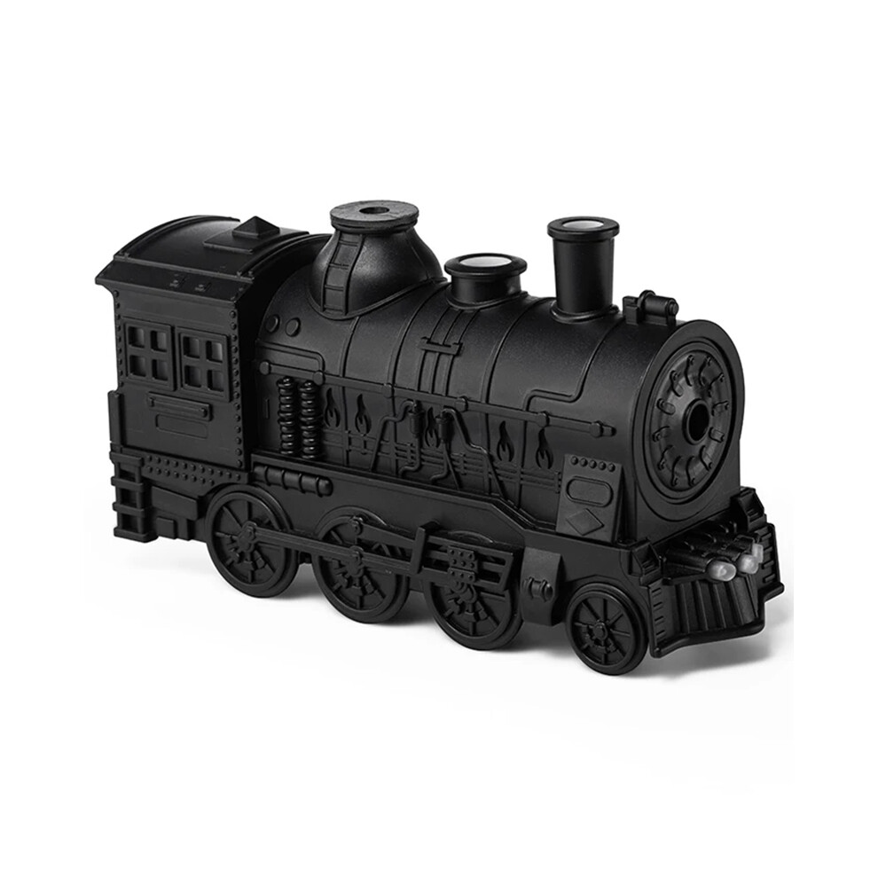 (UK Plug) Mini Steam Train Essential Oil Diffuser LED Light Air Humidifier with Remote Control-image-OPC-PJS69DX-NEW