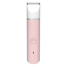 (7021 Pink) Pet Electric Hair Shaver Dog Grooming Hair Clipper Shaving Tool with 4 Blade Heads