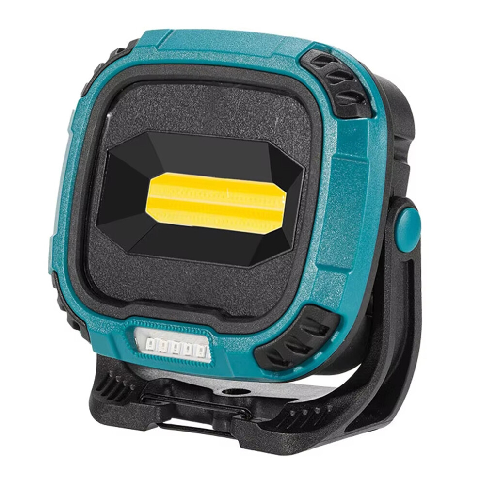 (Blue) W895-1 Cob Portable Floodlight Rechargeable Work Light Multi-Functional Flashlight (Without Battery) 6914270258679