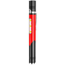 (Red) B35 Pen Light Portable Flashlight Dual with Color Light Source for Medical Examination/Outdoor Emergency